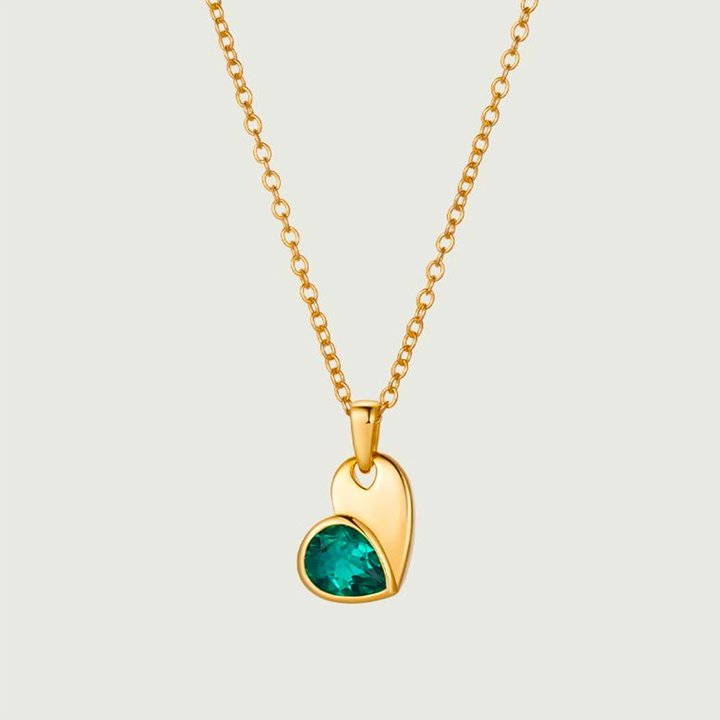 Forest Dew Zircon Pendant