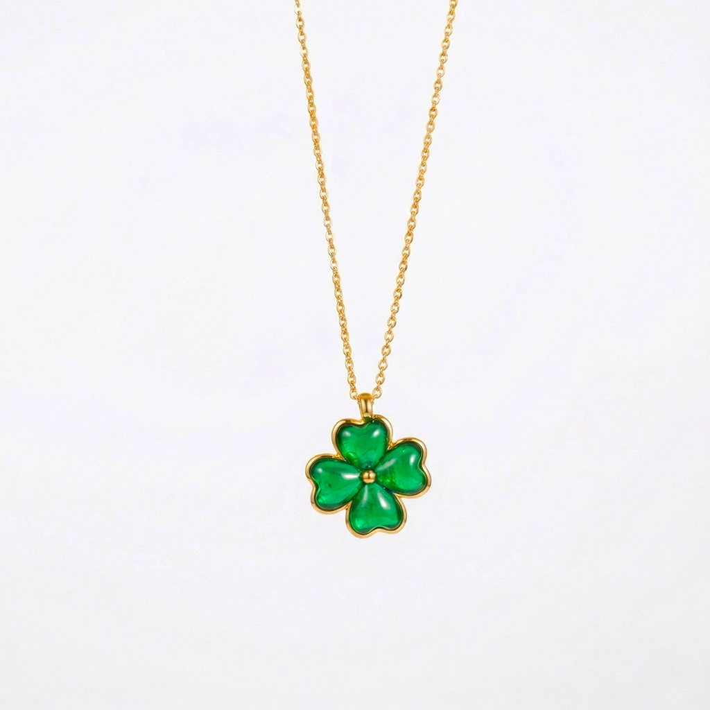 Crystal Heart Zircon Pendant