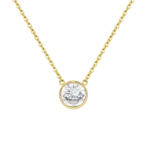 Pure Radiance White Sapphire Pendant (PP001)