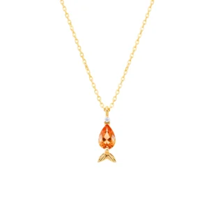 Royal Tear Garnet Pendant