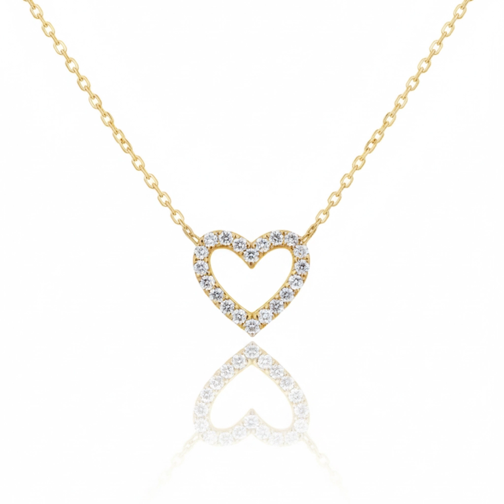 Luminous Glow White Sapphire Pendant