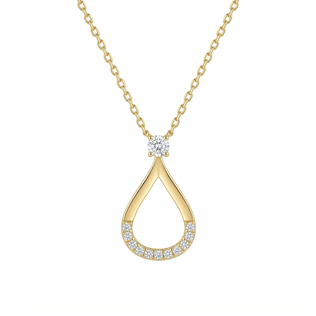 Twin Light Sapphire Pendant
