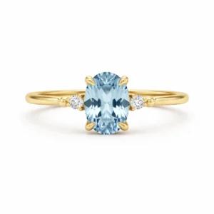 Ocean Whisper Sapphire Ring