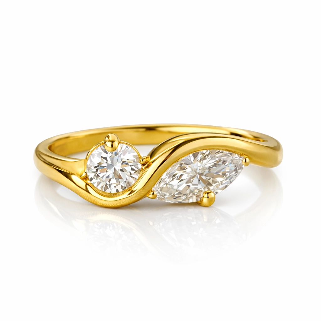 Luxe Marquise Sapphire Ring