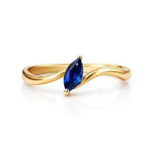 Marquise Royal Sapphire Ring