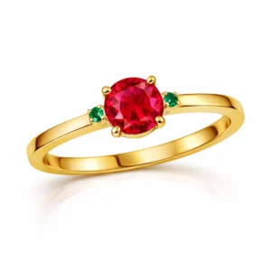 Dual Gem Harmony Ring