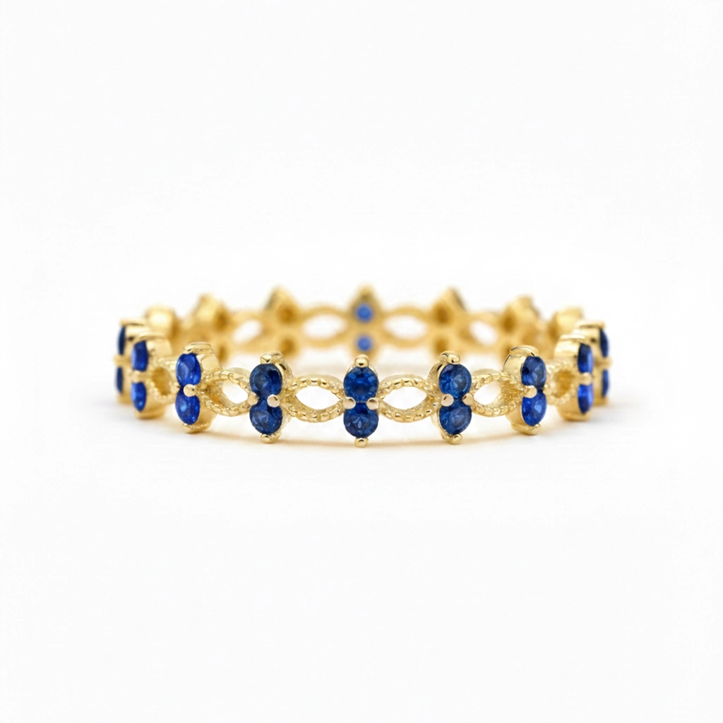 Minimal Sapphire Ring
