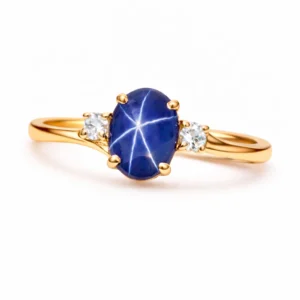 Celestial Star Sapphire Ring